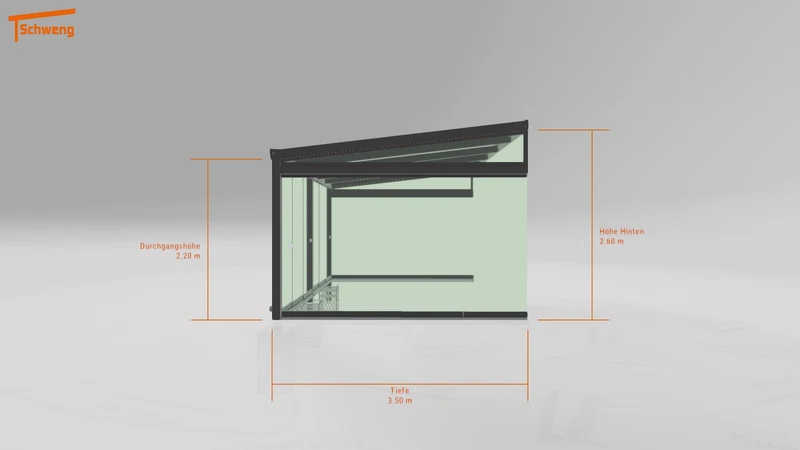 #DE Schweng Terrassenüberdachung S400 (ID jj4qdw)