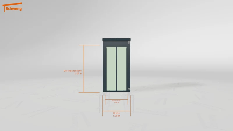 #DE Schweng Terrassenüberdachung S350 (ID 8523qm)