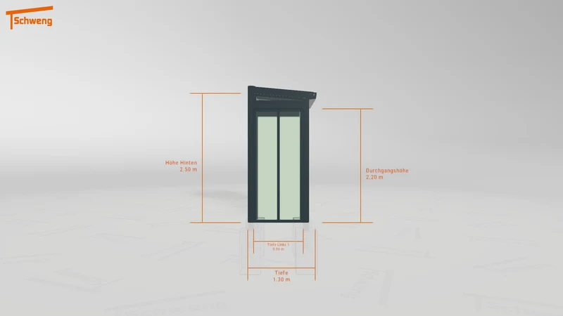 #DE Schweng Terrassenüberdachung S350 (ID 8523qm)