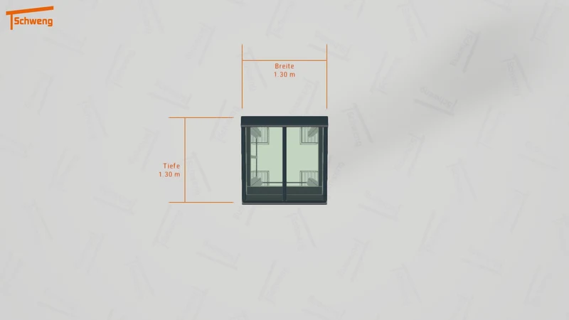 #DE Schweng Terrassenüberdachung S350 (ID 8523qm)