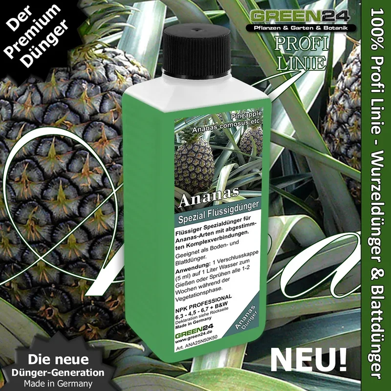 Ananas-Dünger – 250 ml / Doppelpack für Ananas comosus