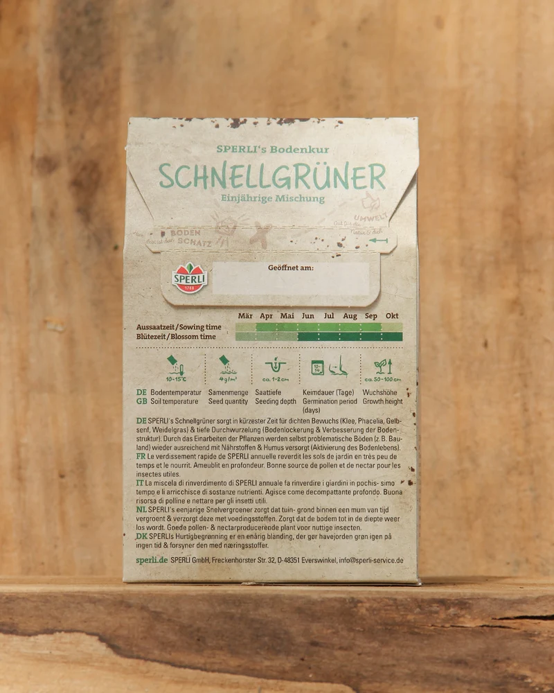 Sperli's | Bodenkur 'Schnellgrüner' 450 g
