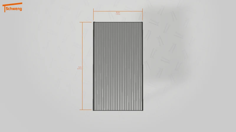 #DE Schweng Flachdachcarport C600 (ID 3354dq) #MTG
