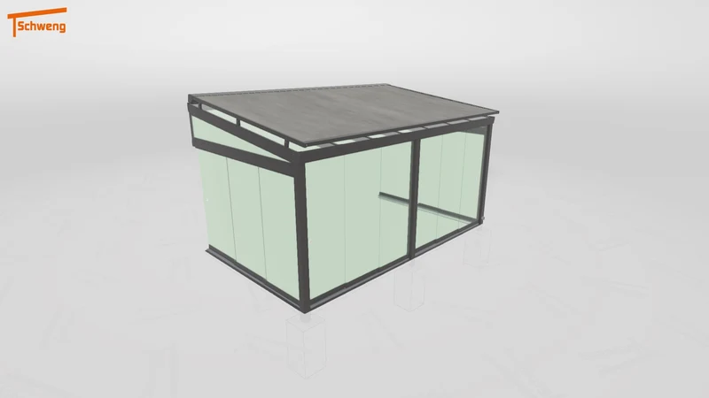#DE Schweng Terrassenüberdachung S400 (ID n5y2qy)