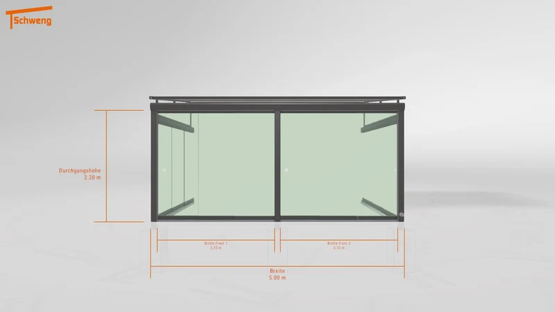 #DE Schweng Terrassenüberdachung S400 (ID n5y2qy)