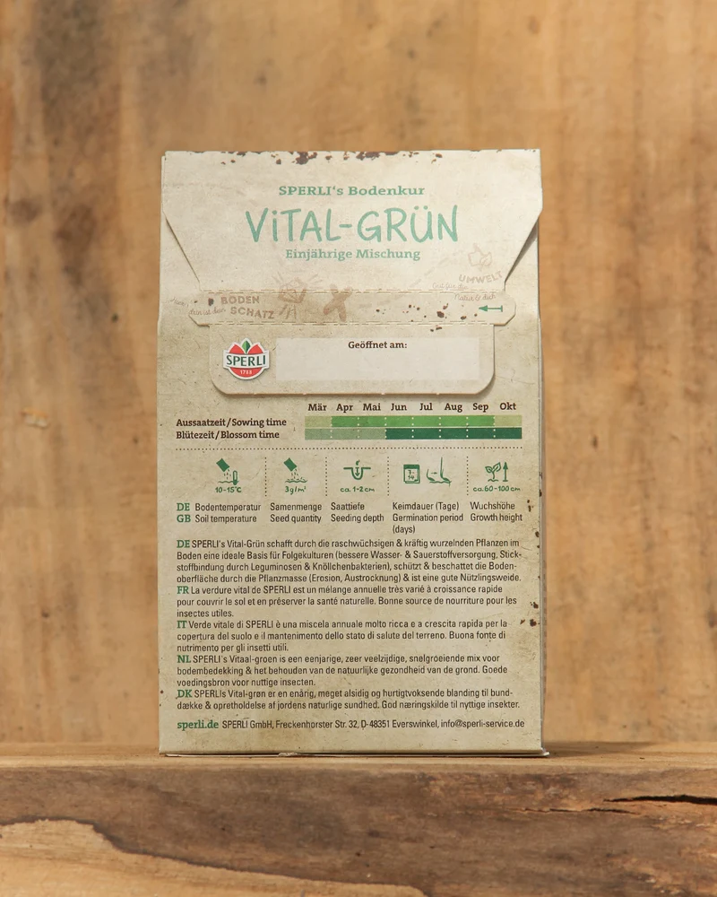 Sperli's | Gründüngermischung Bodenkur 'Vital-Grün' 450 g