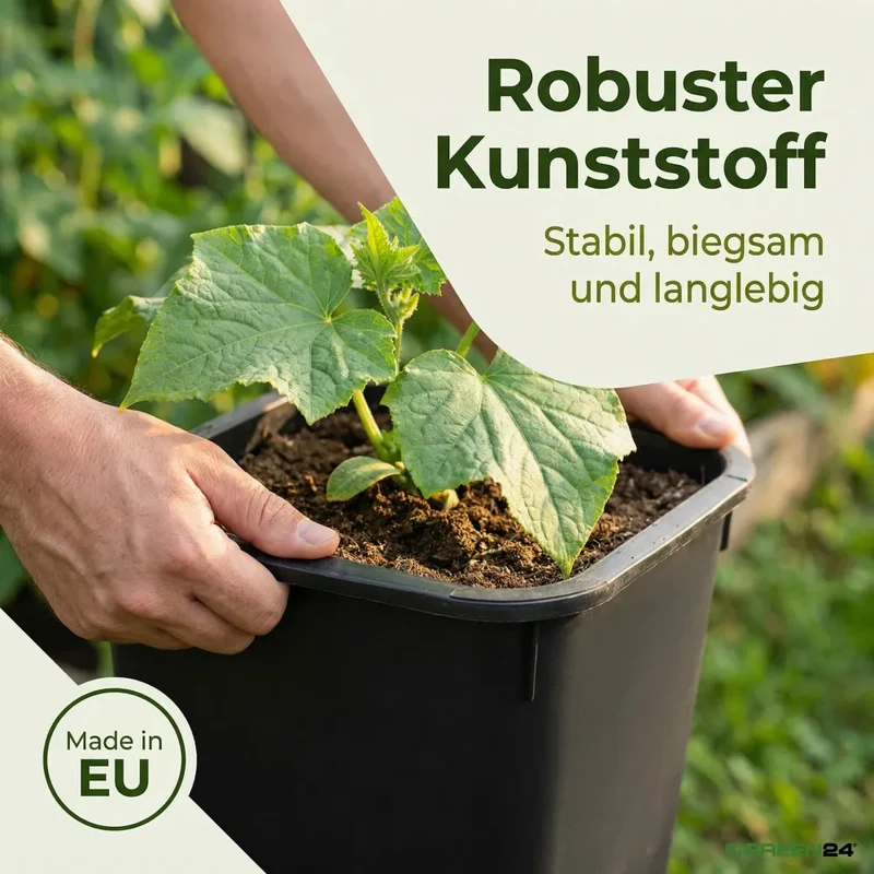 XXL-Pflanztopf 11 Liter – 25 × 25 × 26 cm