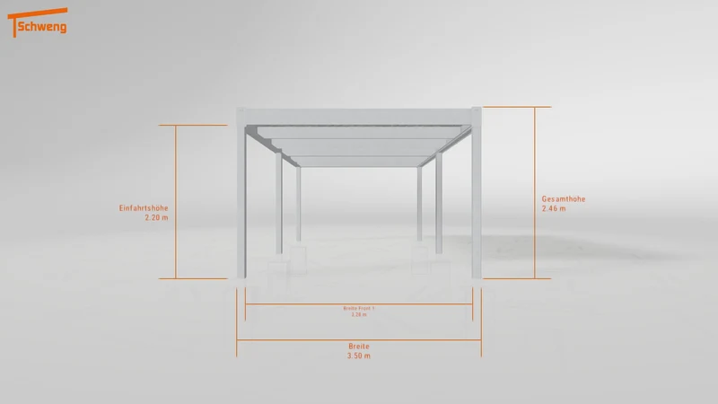 #DE Schweng Flachdachcarport C600 (ID 5mxq44) #MTG