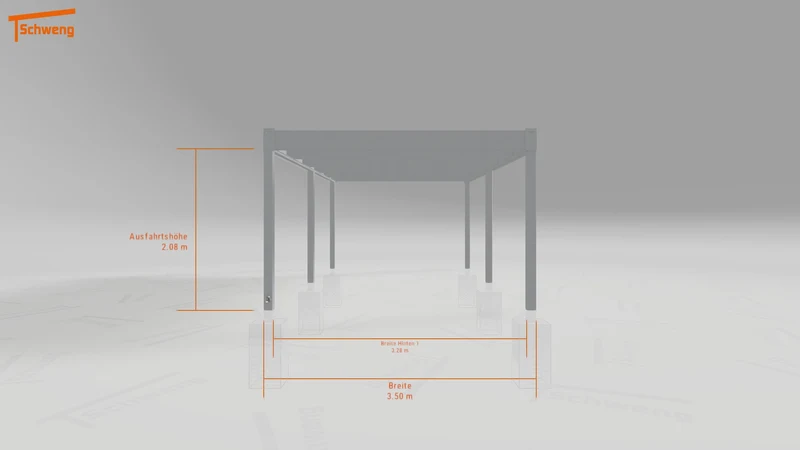 #DE Schweng Flachdachcarport C600 (ID 5mxq44) #MTG
