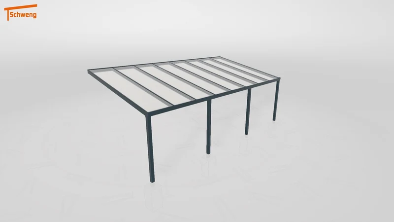 #DE Schweng Terrassenüberdachung S400 (ID qdxgbk)