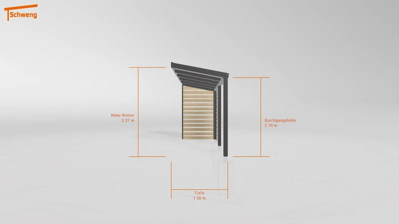 #DE Schweng Terrassenüberdachung S350 (ID rj8pv9)