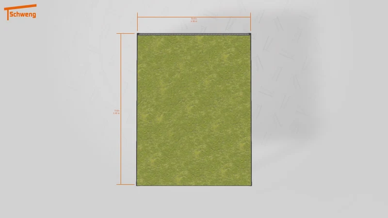 #DE Schweng Flachdachcarport C600+ (ID k24b85) #MTG