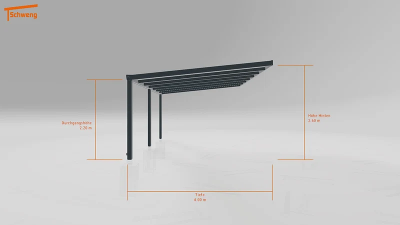 #AT Schweng Terrassenüberdachung S400 (ID zbwnn7)