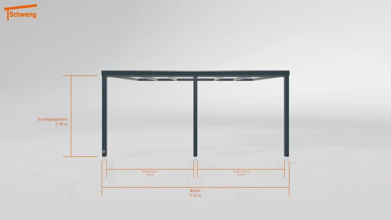 #DE Schweng Pultdachcarport S400 (ID w3xwwg)