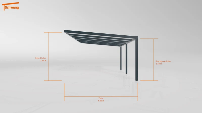 #DE Schweng Pultdachcarport S400 (ID w3xwwg)