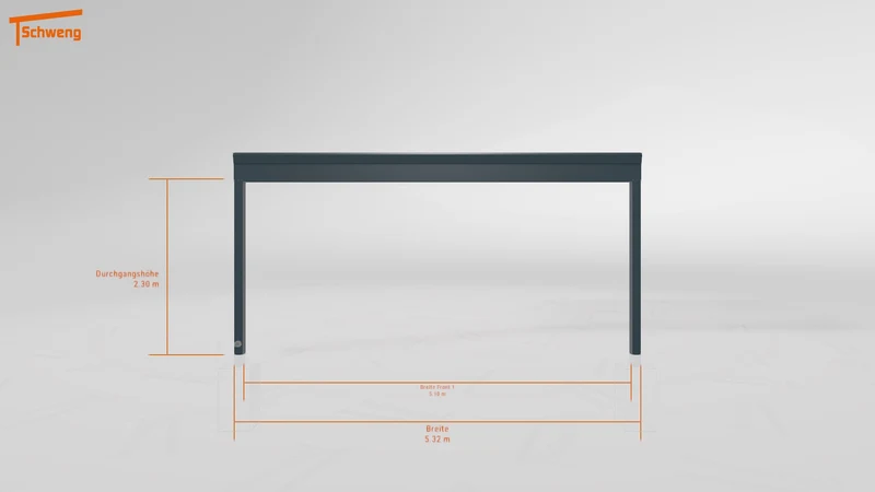 #DE Schweng Terrassenüberdachung S400 (ID 85pwwn)