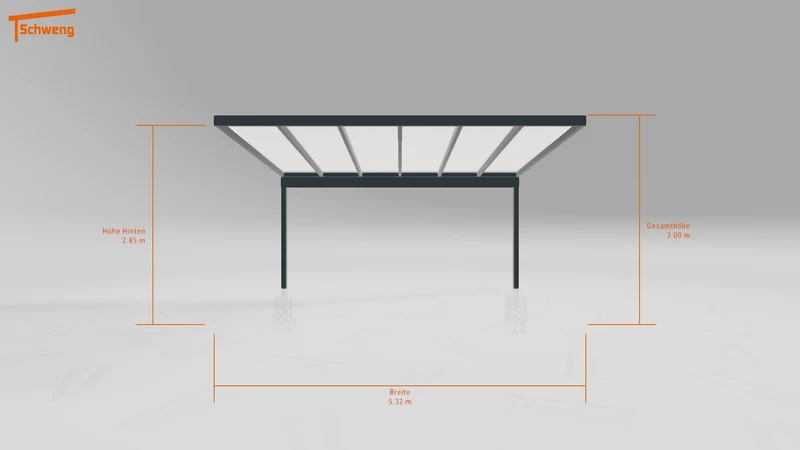 #DE Schweng Terrassenüberdachung S400 (ID 85pwwn)