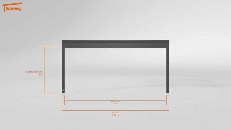 #DE Schweng Terrassenüberdachung S400 (ID 2q8rrg)