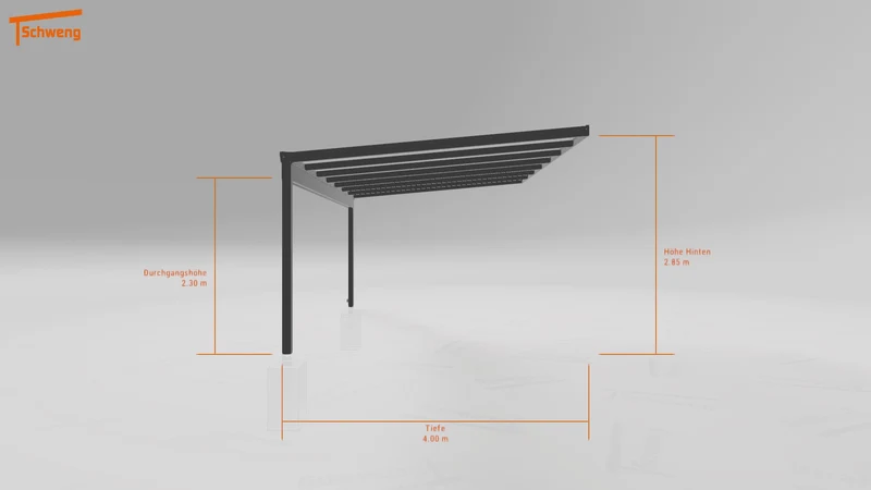 #DE Schweng Terrassenüberdachung S400 (ID 2q8rrg)