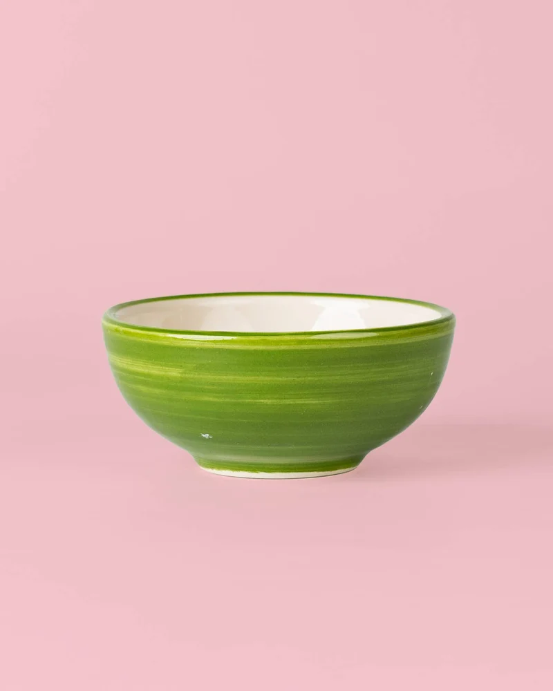 Alfar Tierra Cocida | Handgefertigte kleine Keramikschale 'Olive'