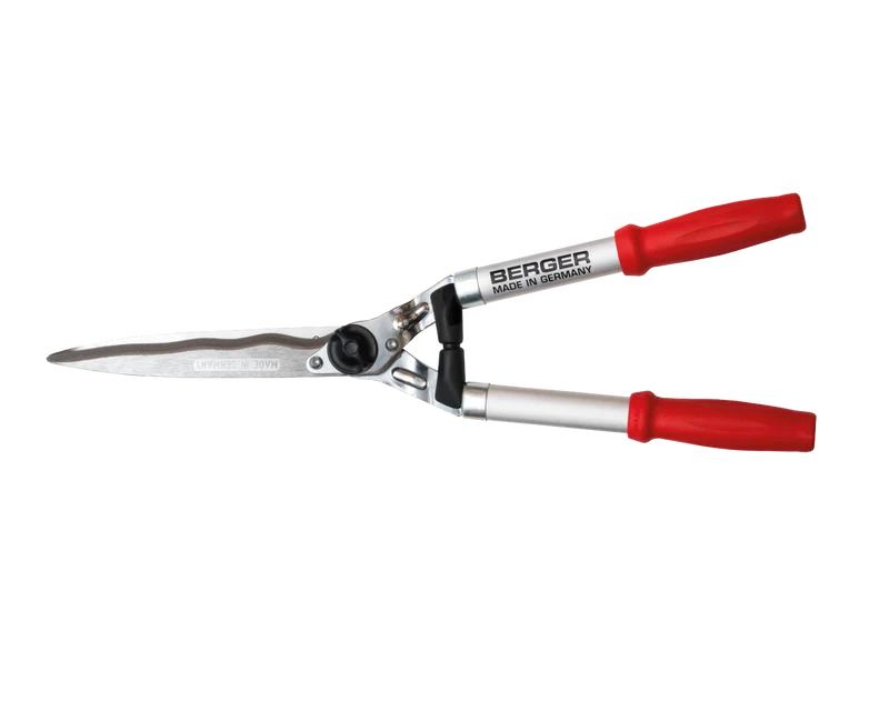 BERGER 4595 Aluminium-Heckenschere mit Wellenschliff