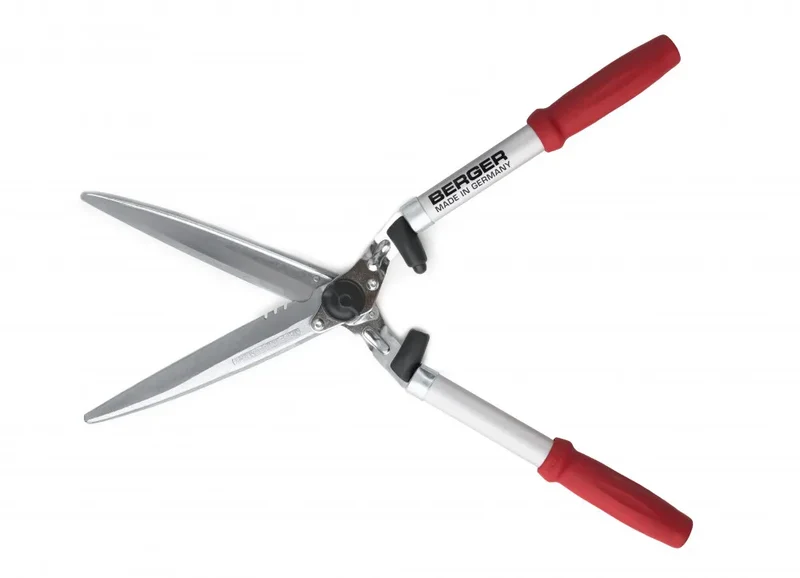 BERGER 4495 Aluminium-Heckenschere, gerade Klingen
