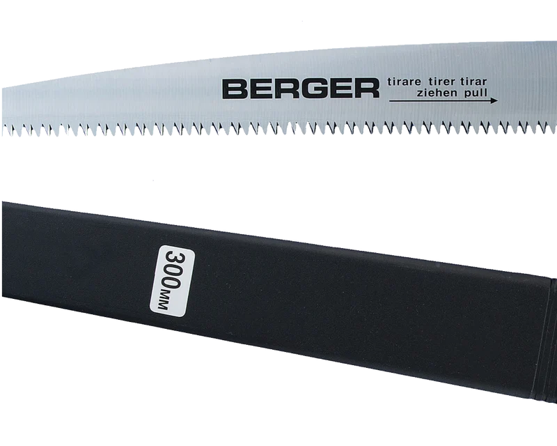 BERGER 64750 Gärtnersäge mit Schutzköcher, 300 mm