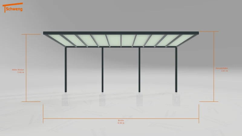 #DE Schweng Pultdachcarport S350 (ID jj85x8) #MTG