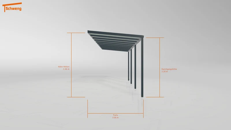 #DE Schweng Pultdachcarport S350 (ID jj85x8) #MTG