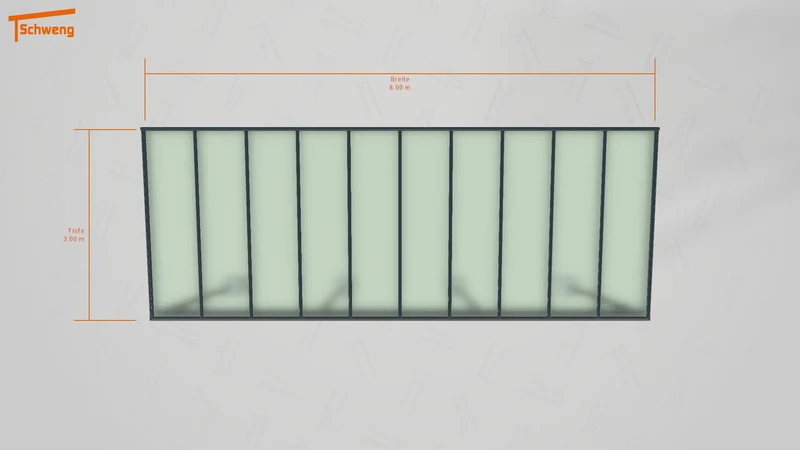 #DE Schweng Pultdachcarport S350 (ID jj85x8) #MTG