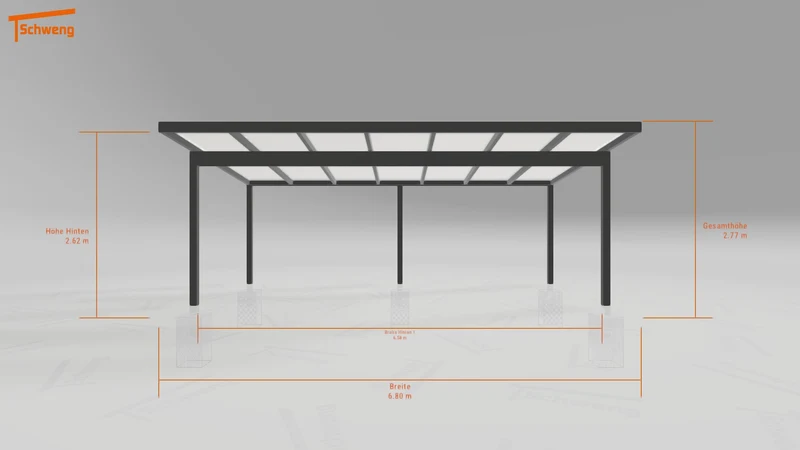 #AT Schweng Pultdachcarport S400 (ID w3xw9g) #MTG