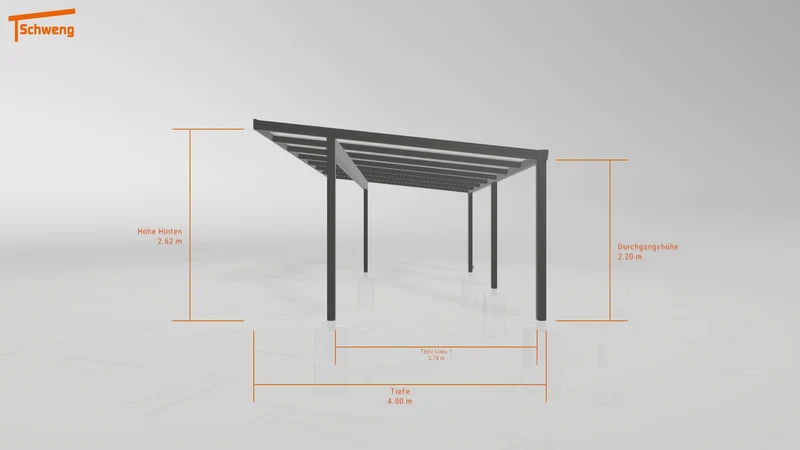 #AT Schweng Pultdachcarport S400 (ID w3xw9g) #MTG