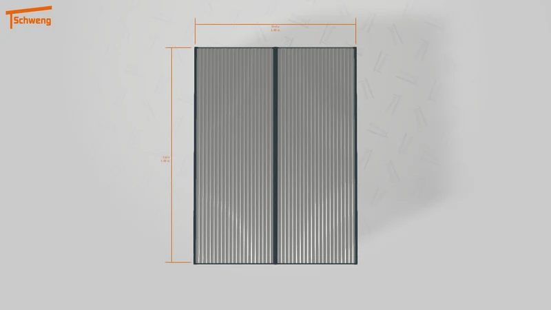 #DE Schweng Flachdachcarport C600 (ID 5m97d3) #MTG