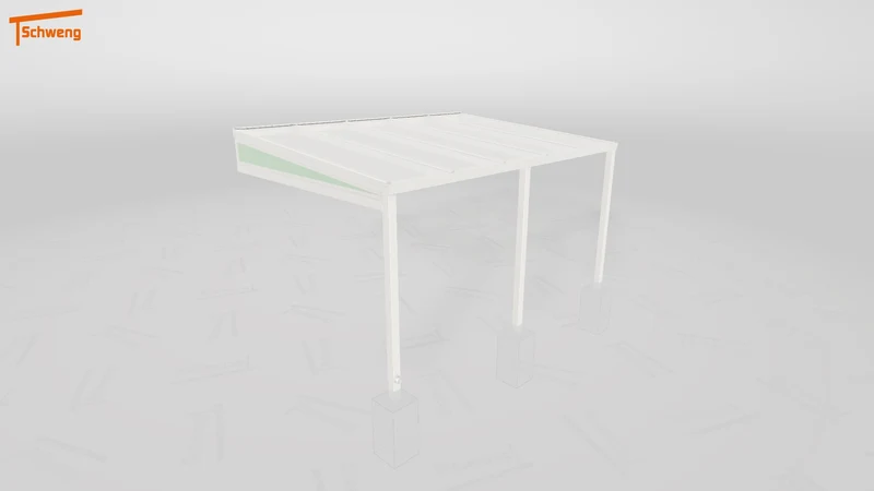 #DE Schweng Pultdachcarport S350 (ID dvzd5y)