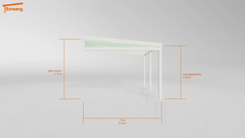 #DE Schweng Pultdachcarport S350 (ID dvzd5y)