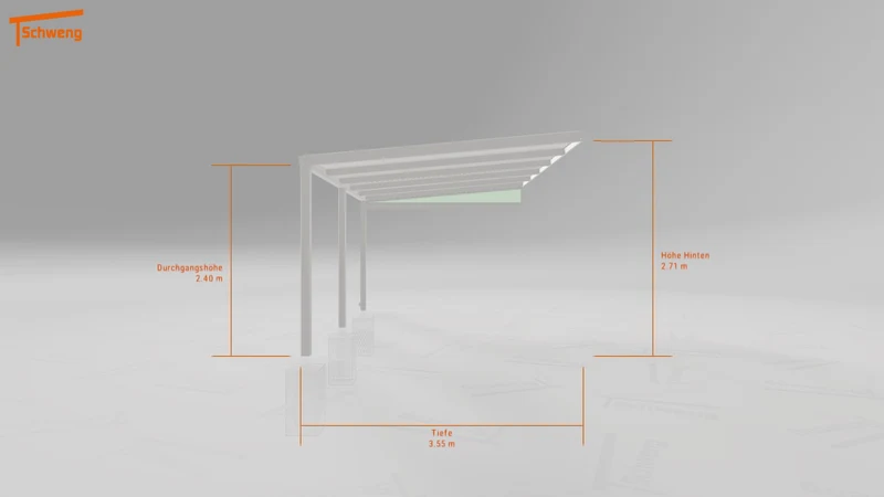 #DE Schweng Pultdachcarport S350 (ID dvzd5y)
