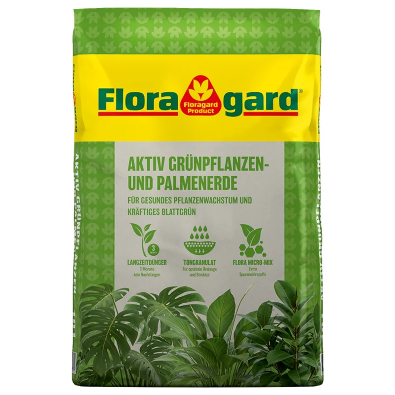 Floragard Aktiv Grünpflanzen- und Palmenerde