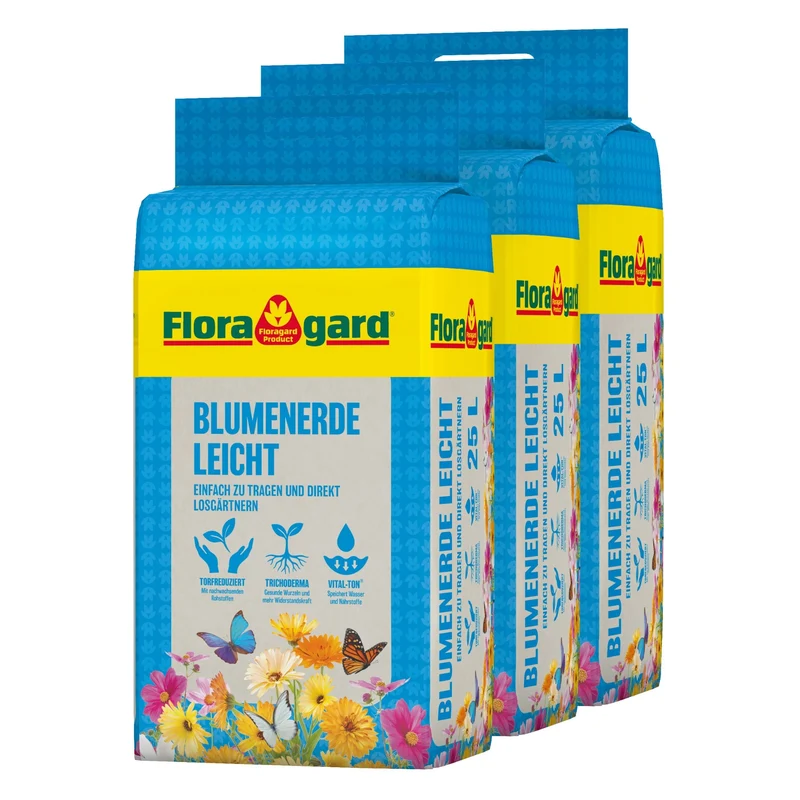 Floragard Blumenerde Leicht