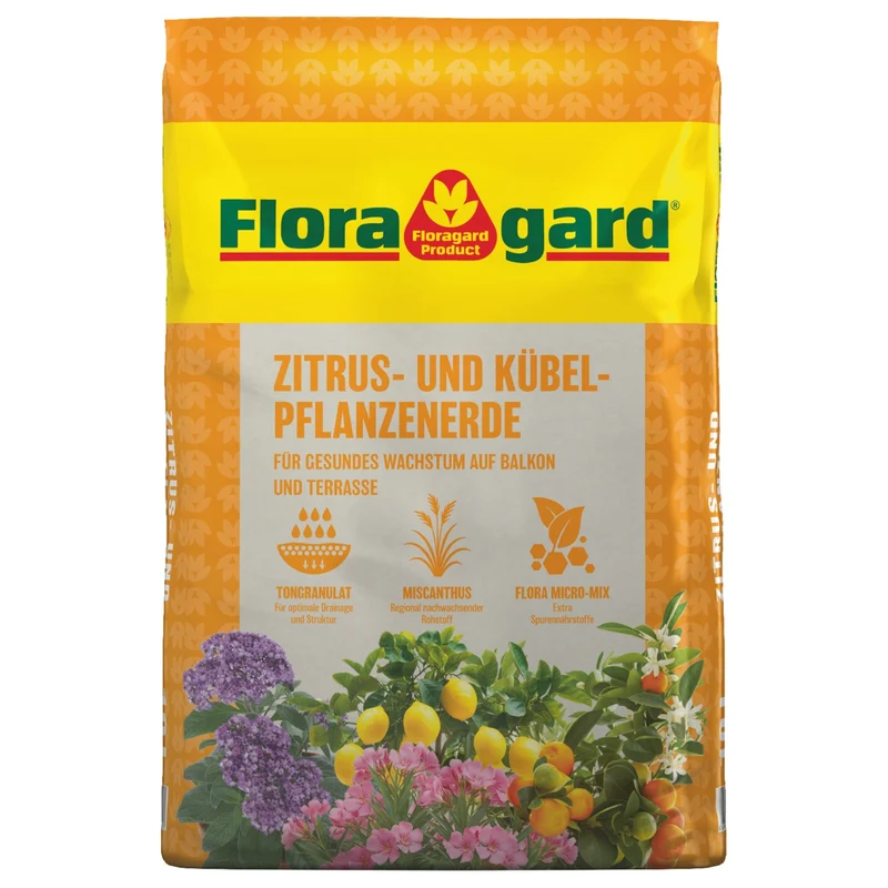 Floragard Zitrus- und Kübelpflanzenerde