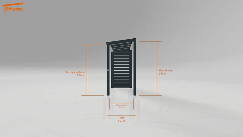 #DE Schweng Terrassenüberdachung S350 (ID 2q8r7g)