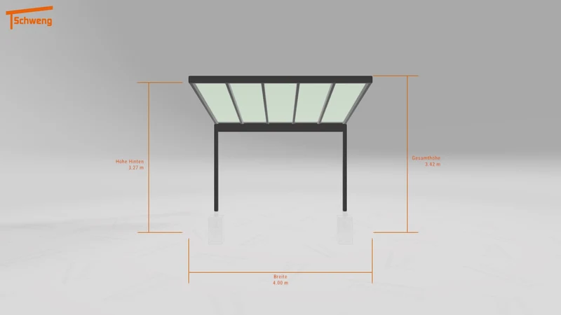 #DE Schweng Terrassenüberdachung S400 (ID qdvrmy)