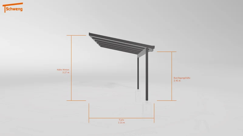 #DE Schweng Terrassenüberdachung S400 (ID qdvrmy)