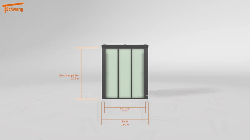 #DE Schweng Terrassenüberdachung S350 (ID zbwnz7)