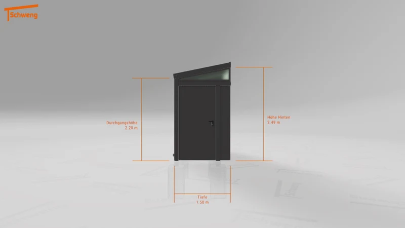 #DE Schweng Terrassenüberdachung S350 (ID zbwnz7)