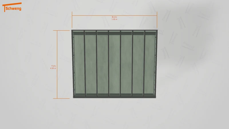#DE Schweng Terrassenüberdachung S400 (ID pbpkr3)