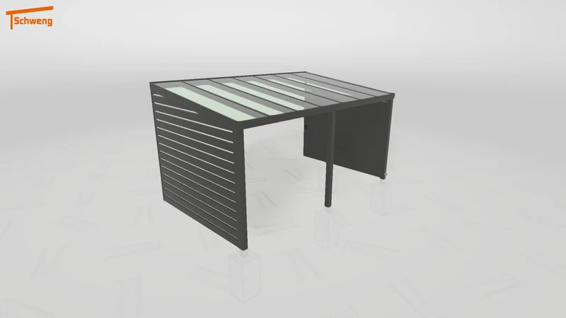 #DE Schweng Terrassenüberdachung S400 (ID k2rvvj)