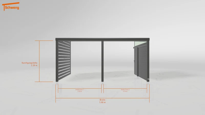 #DE Schweng Terrassenüberdachung S400 (ID k2rvvj)