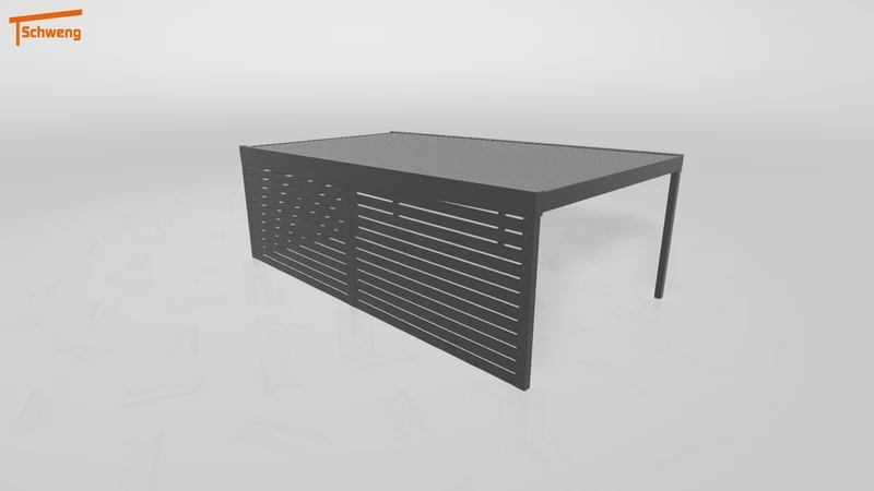 #DE Schweng Flachdachcarport C600 (ID rjryxm) #MTG