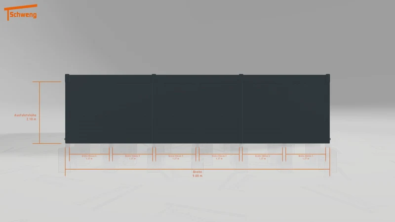 #DE Schweng Flachdachcarport C600+ (ID g7pdv2) #MTG