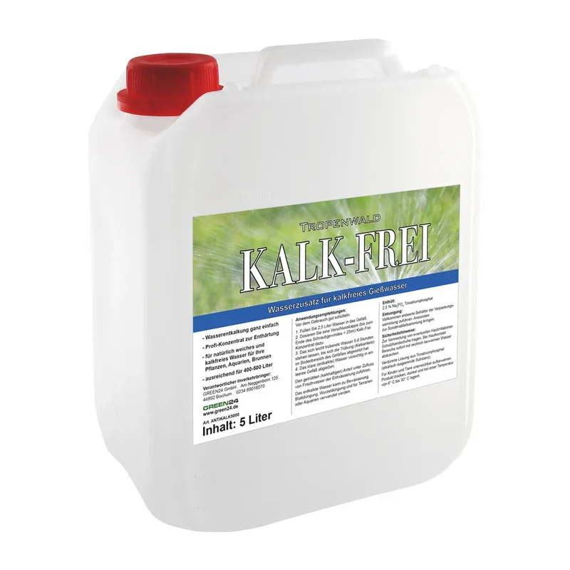 Kalk-Frei – Anti-Kalk-Konzentrat für Gießwasser
